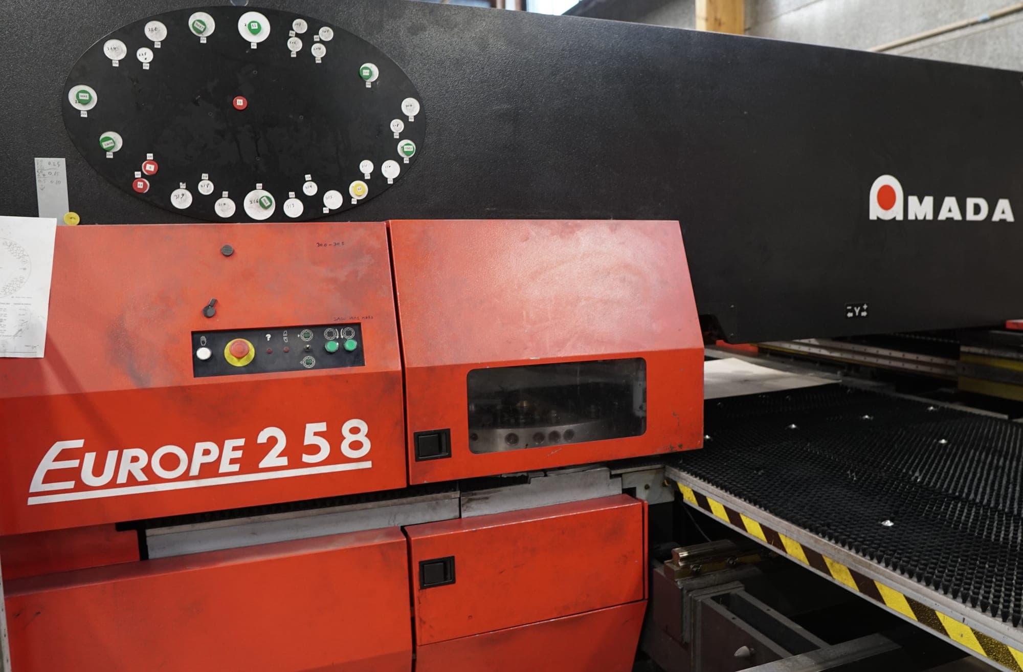 Amada Europe 258 sheet metal working centre